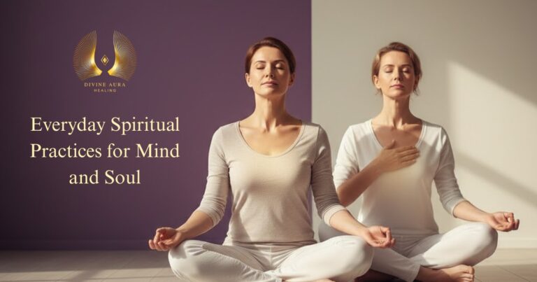 Spiritual self care practices at Divine Aura Healing